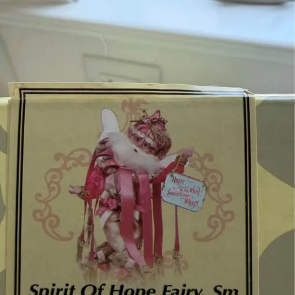 Mark Roberts Spirit of Hope Fairy -  Breast Cancer Awareness collectible